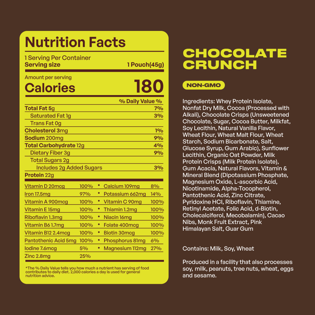 CHOCOLATE CRUNCH