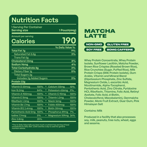 MATCHA LATTE
