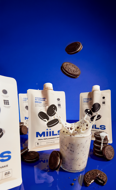 CRUNCH THE
CREAMY WAY.