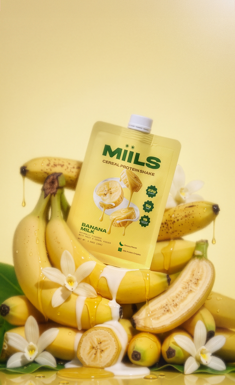 BANANA MILK
WITH A CRUNCH
